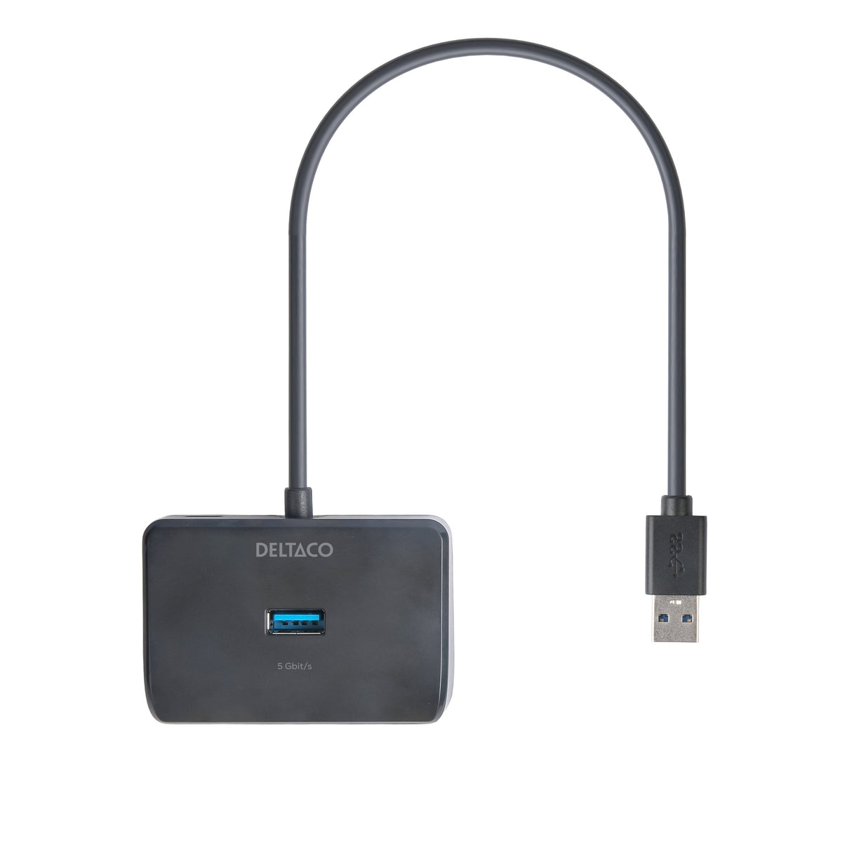 Deltaco Usb-A-Hub M. 4 Ports 5 Gbit/S Schwarz