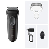 EAN 8700216735896 - Braun Serie 3 3000S Máquina de afeitar de láminas Gris imagen 2