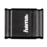 Hama Smartly Memoria Pendrive Usb 2.0 Con Tapa - 64gb De Capacidad - 15mb/S De Transferencia - Negro