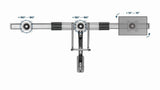 EAN 8716309127677 - Gembird Wall mounted adjustable monitor arm for 3 monitors imagen 9