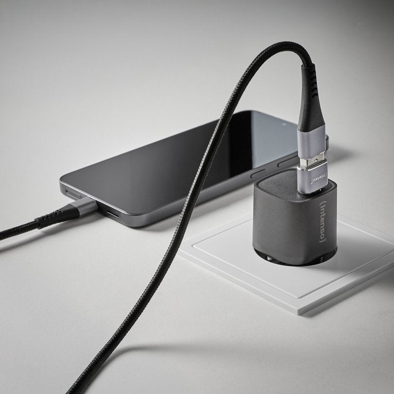 Intenso 3-Pack Usb Adaptador Usb-C -> Usb-A C480a Aluminium