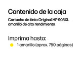 Hp 903xl - 8.5 Ml - Alto Rendimiento - Amarillo