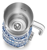 EAN 8017709323790 - Smeg MFF01DGBEU espumador o calentador de leche Automatic milk frother/warmer Azul, Plata, Blanco imagen 4