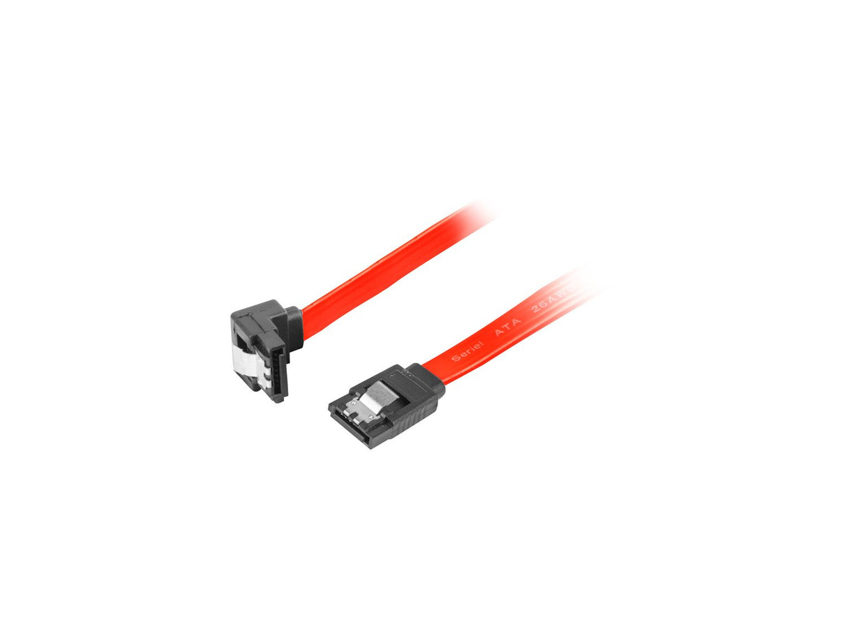 EAN 5901969419351 - Lanberg CA-SASA-13CC-0050-R cable de SATA 0,5 m SATA 7-pin Rojo imagen 1
