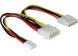 Cable De Alimentacion Delock Molex 4pin -> Molex 4pin +3,5 Fdd
