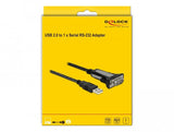 Delock Adapter Usb 2.0 Typ-A Zu 1 X Seriell Rs-232 Db9 4 M