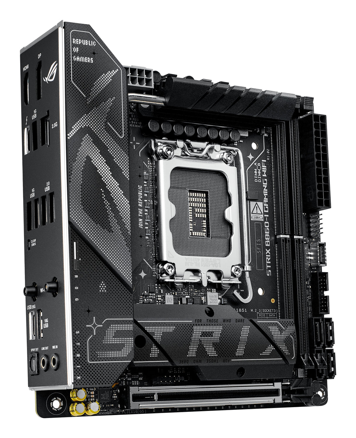 EAN 4711387815991 - ASUS ROG STRIX B860-I GAMING WIFI Intel B860 LGA 1851 (Socket V1) mini ITX imagen 4