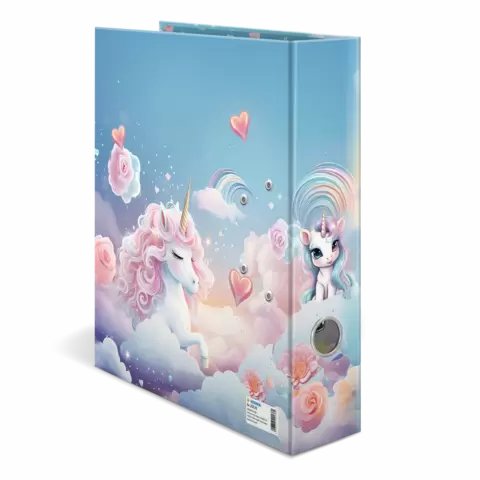 Carpeta Herma A4 Cartón Unicornios Felices