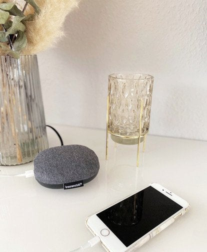 Brennenstuhl Cargador Inalámbrico De Tela  2,0 A  10 W  Negro