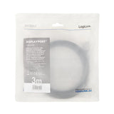 EAN 4052792062045 - LogiLink CDA0102 cable DisplayPort 3 m Gris, Negro imagen 3