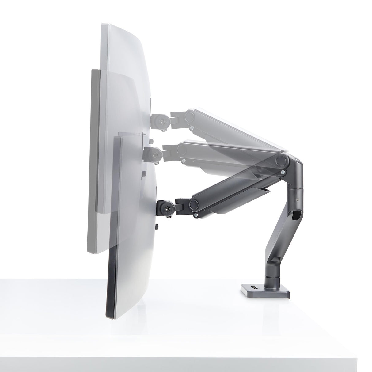 EAN 65030906333 - StarTech.com H1M1AG1-MONITOR-ARM soporte para monitor 124,5 cm (49") Escritorio Negro imagen 5
