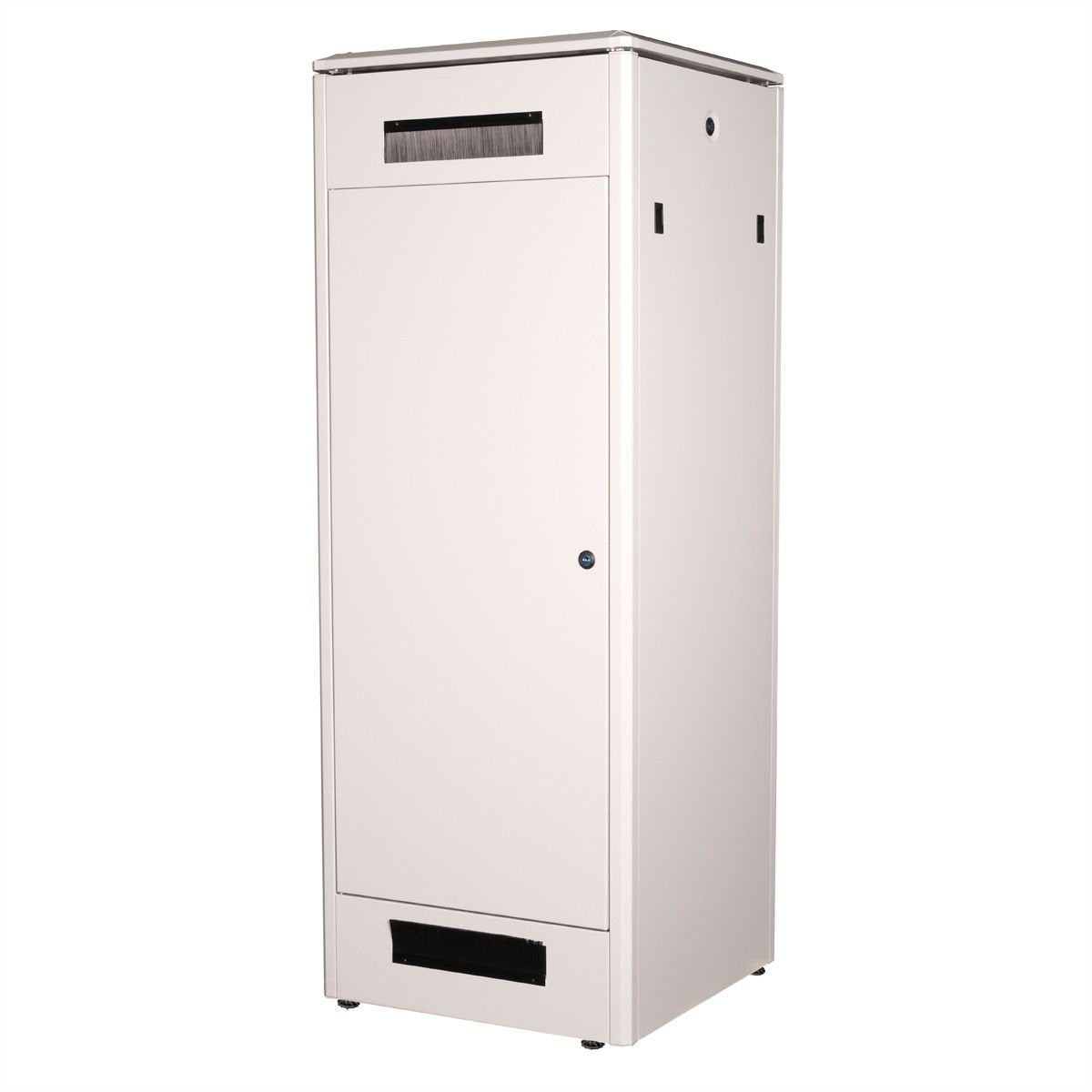 Roline 19-Zoll Netzwerkschrank Pro 32 He, 600x600 Bxt Glastr Grau