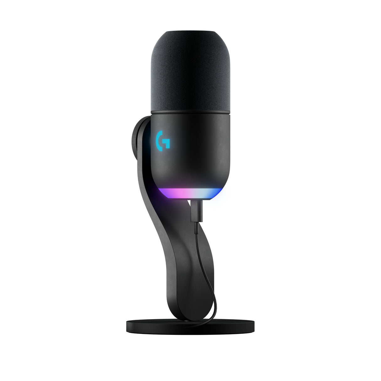 Micrófono Logitech G Yeti Gx   De Superficie Para Mesa Negro