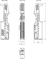 Siem Simatic Et 200sp 6es7193-6bp40-0ba1 Baseunit Bu15-P16+A0+12b T