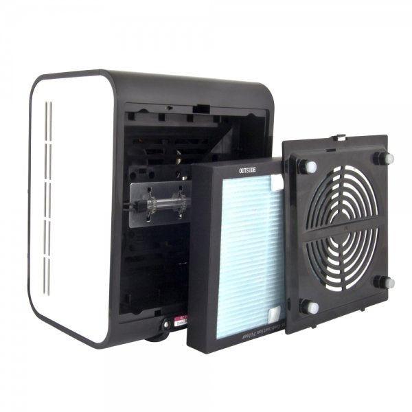 EAN 5901299954584 - Esperanza EHP001 purificador de aire 45 dB Negro, Blanco imagen 3