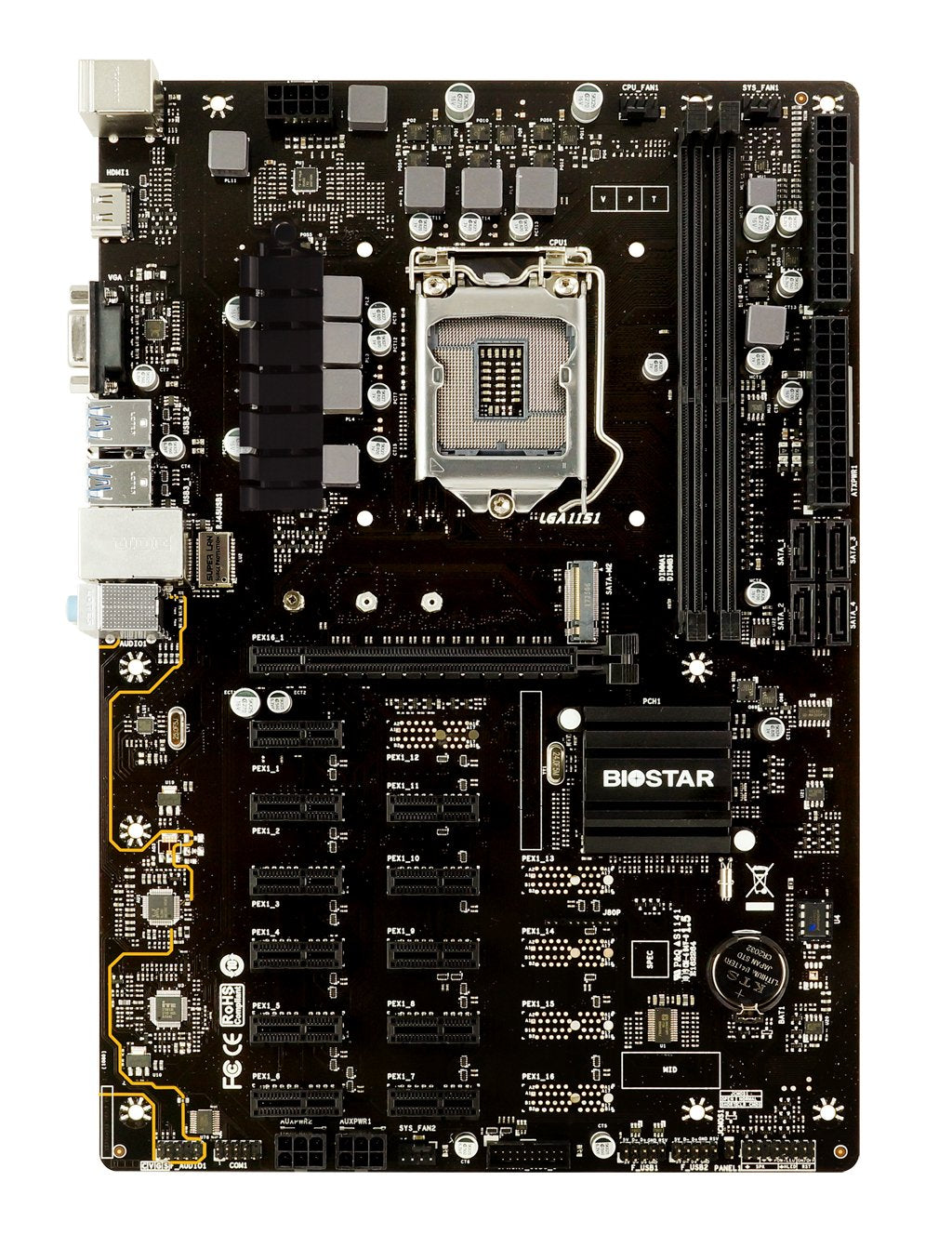 EAN 4712960685284 - Biostar TB360-BTC PRO 2.0 placa base Intel® B360 LGA 1151 (Zócalo H4) ATX imagen 1