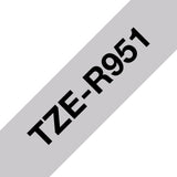 EAN 4977766801867 - Brother TZE-R951 cinta para impresora de etiquetas Negro sobre plata imagen 1