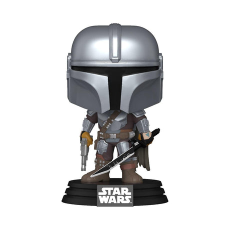 EAN 0889698765503 - FUNKO POP! The Mandalorian with Darksaber imagen 1