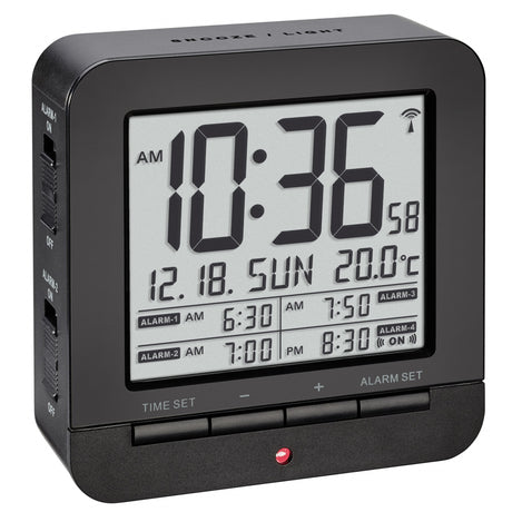 EAN 4009816029447 - TFA-Dostmann 60.2536 Reloj despertador digital Negro imagen 1