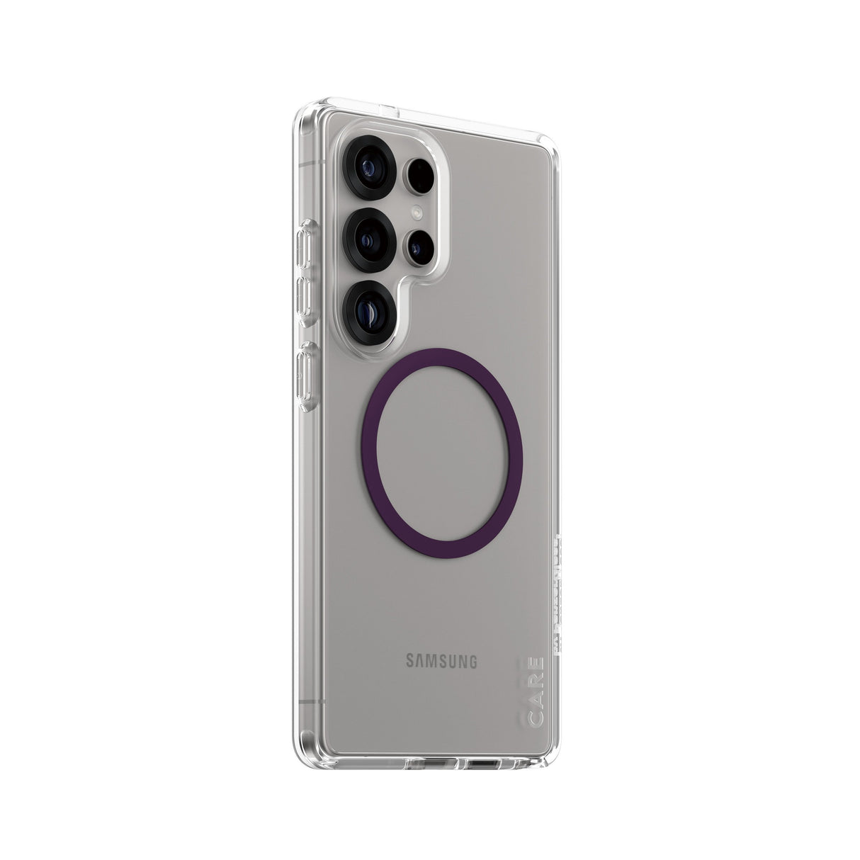 EAN 5715685016998 - PanzerGlass CARE™ by ® Urban Combat Case Transparent w. Plum Purple Qi Compatible Samsung Galaxy S25 Ultr imagen 1