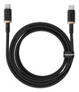 EAN 6932172669843 - Baseus P10377803U01-02 cable USB USB 2.0 2 m USB C 0,48 Gbit/s 100 W Negro, Oro imagen 1