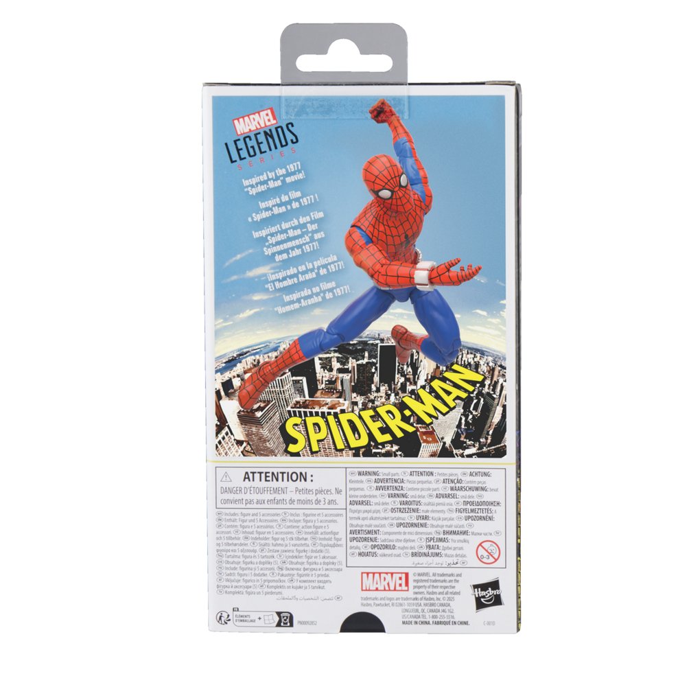 Figura Hasbro Marvel Legends Series Spider Man '77