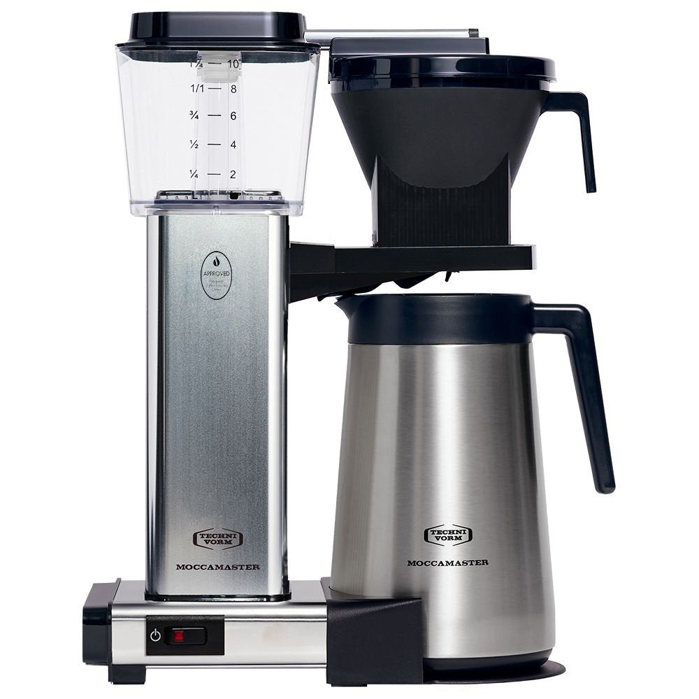 Moccamaster 79401 Kbgt, Filterkaffeemaschine, Polished Silver, 1.25l