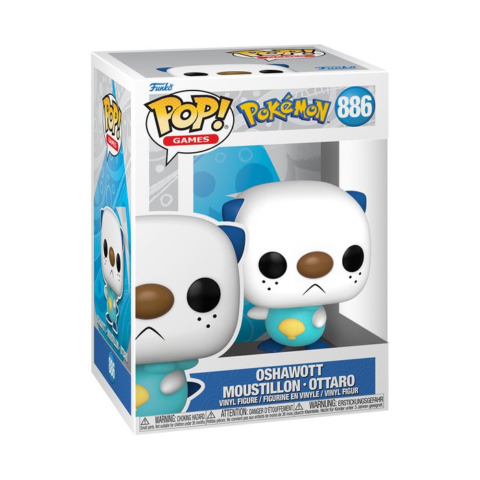 Funko Pop Pokemon Oshawott 69078