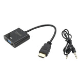 Iggual Adaptador Hdmi A Vga + Audio (3.5 Mm)