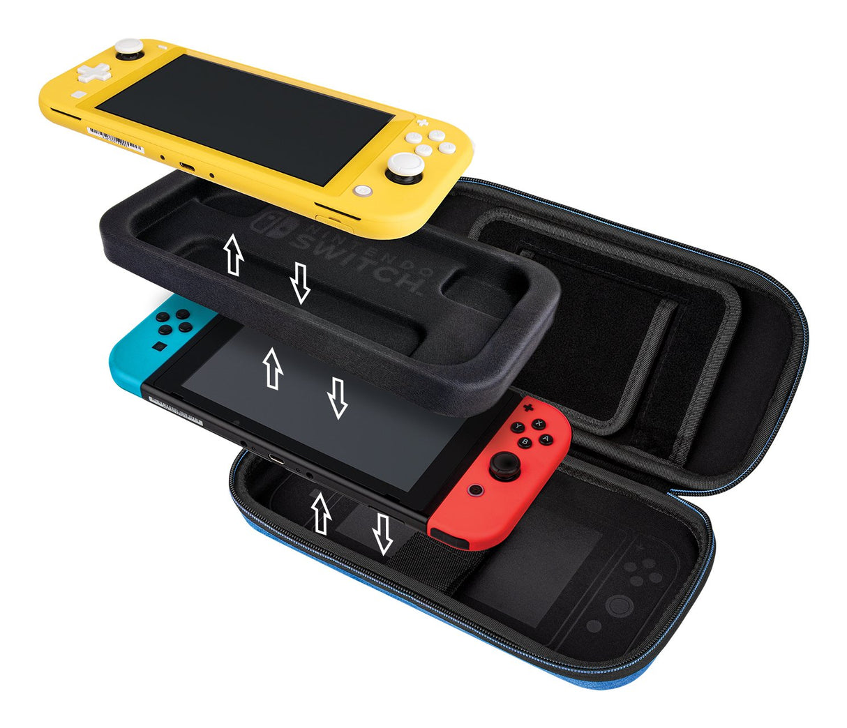 EAN 0708056068325 - PDP Slim Deluxe: Power Pose Mario Funda protectora rígida Nintendo Azul, Rojo imagen 12