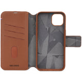 Decoded Leather Detachable Wallet For Iphone 15 Plus Tan