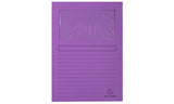Exacompta Subcarpeta A4 Forever Con Ventana Violeta 120gr -100u-
