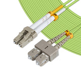 Fiber Patch Cable -  Lc/Upc-Sc/Upc 10m Om5 Mm