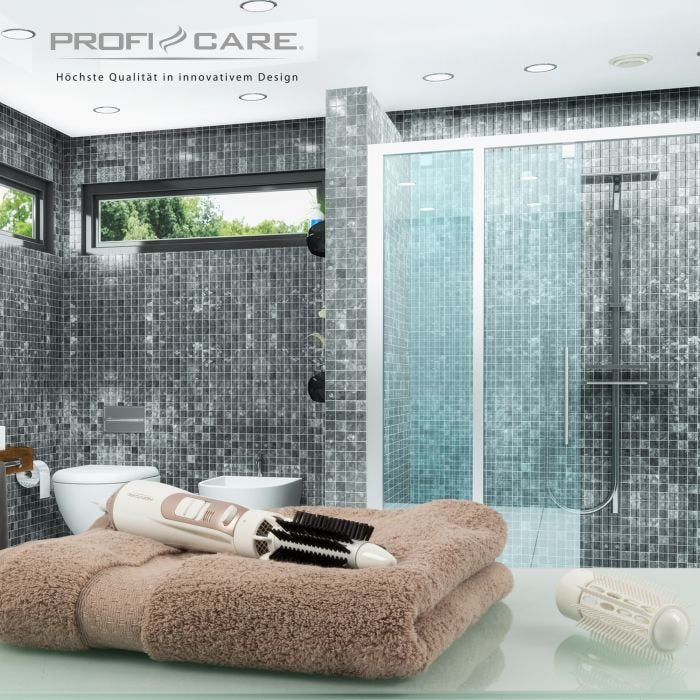 EAN 4006160301106 - ProfiCare PC-HAS 3011 Cepillo de aire caliente Caliente Champán, Blanco 800 W imagen 3