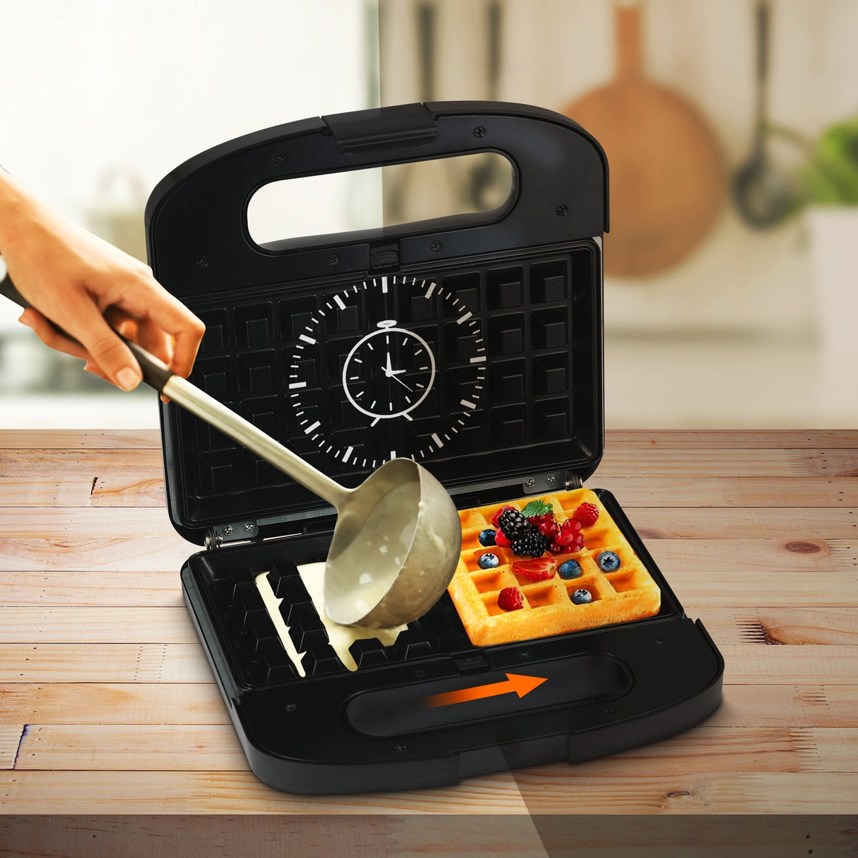 Extralink Smart Life Grill Sandwich & Waffle Maker Sj-37a