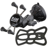 Unpd Ram Mnt W Short Arm Suction Ram X-Grip