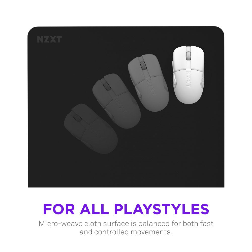 Nzxt Zone Mauspad Large 400x400mm Black Mm-Lrgsp-Bk Retail
