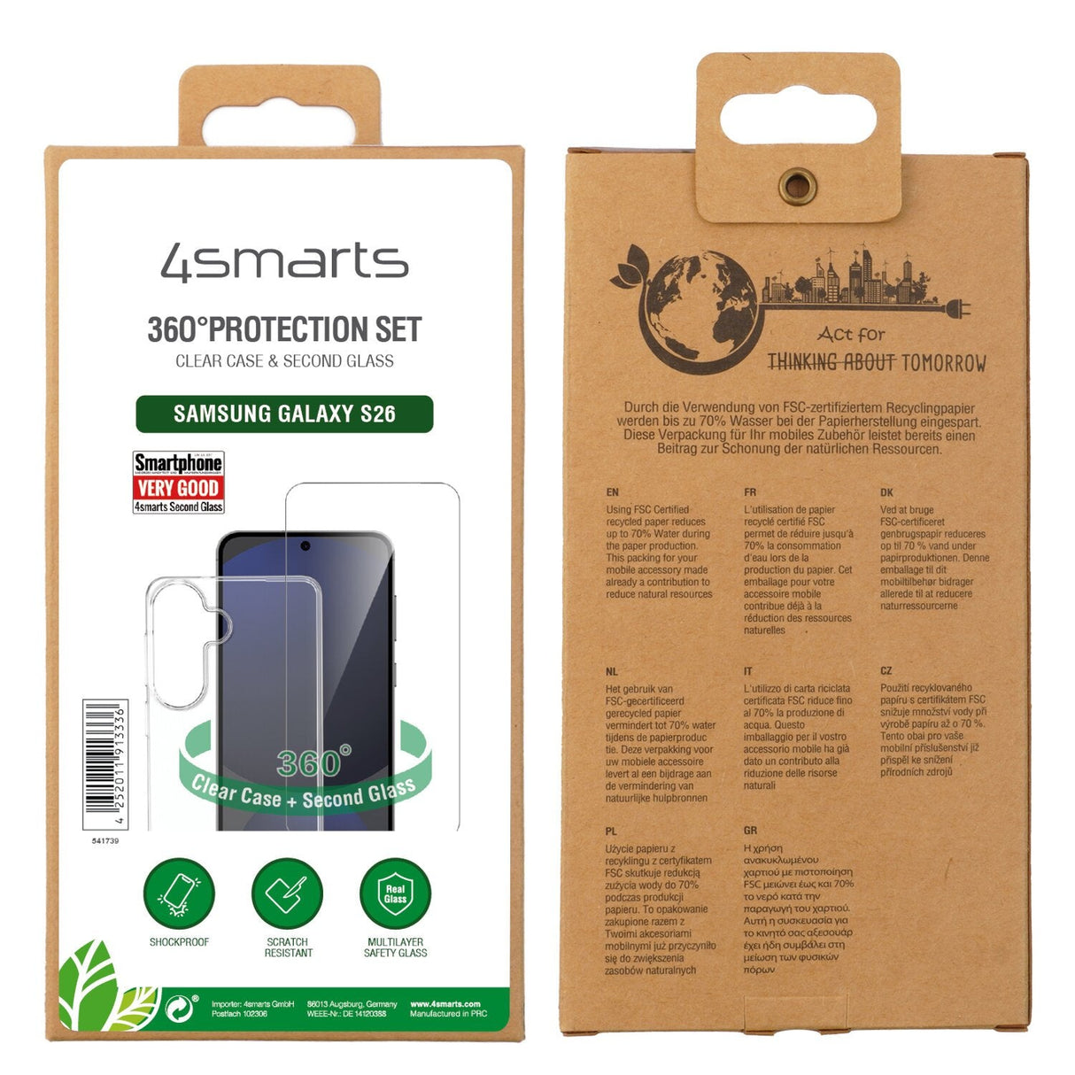4smarts 360° Protection Set Para Samsung Galaxy S26