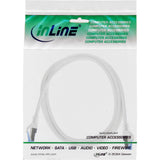 Inline® Patch Cable, Cat.6a, S/Ftp, Tpe (Lszh), Cca, White, 2m