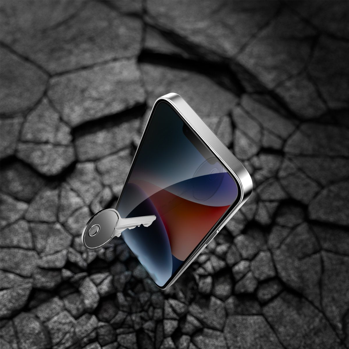 4smarts Second Glass Privacy Mit Montagerahmen Iphone 16e