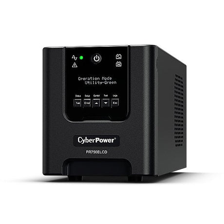 EAN 4712856274325 - CyberPower PR750ELCDGR sistema de alimentación ininterrumpida (UPS) Línea interactiva 0,75 kVA 675 W 4 sa imagen 1