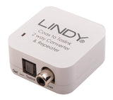 Convertidor Lindy Digital - Analogico Toslink Spdi