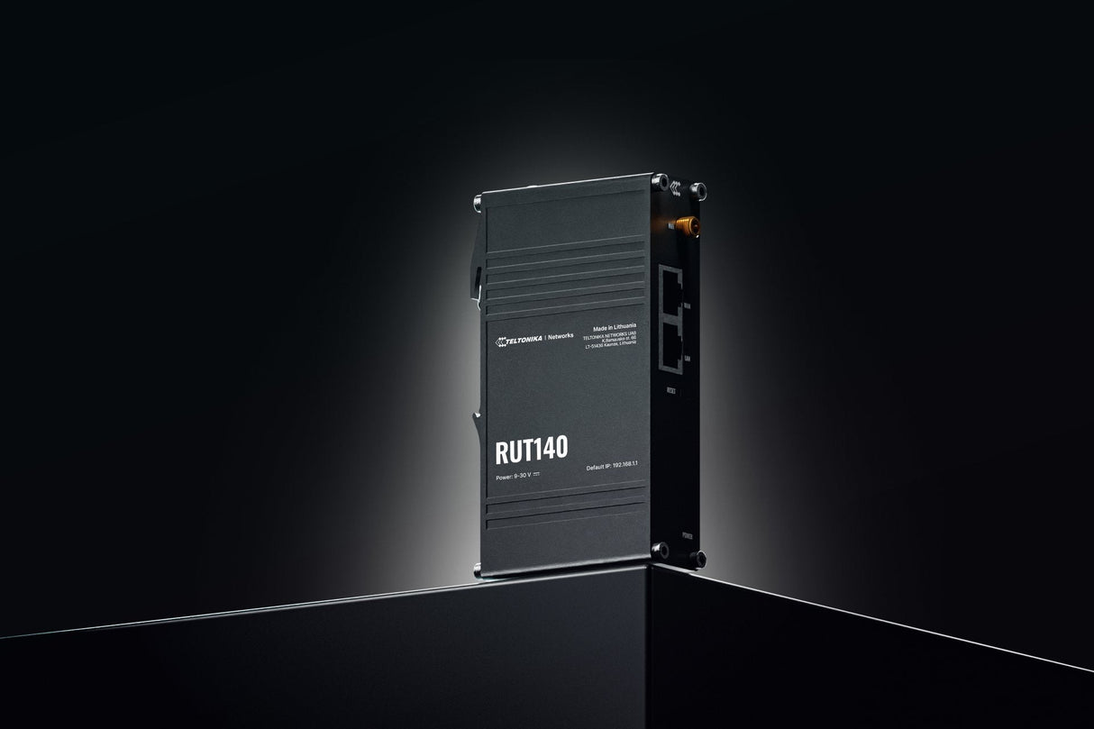 Teltonika Rut140 Industrial Ethernet Router Eth+Wifi