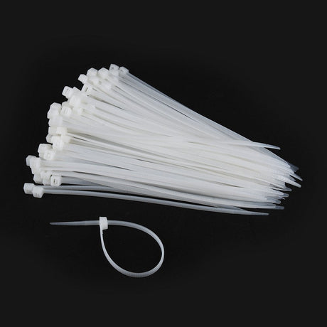 EAN 8716309033121 - Gembird NYT-150/25 presilla Nylon Blanco 100 pieza(s) imagen 1