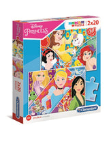 Puzzle Maxi Princesas Disney 2x20pzs