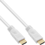 Cable Hdmi De Inline Con Ethernet Macho A Macho 4k2k Blanco 10m