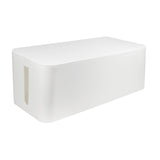Logilink Organizador De Cables Box Plastico 400x160x135mm Blanco Kab0063