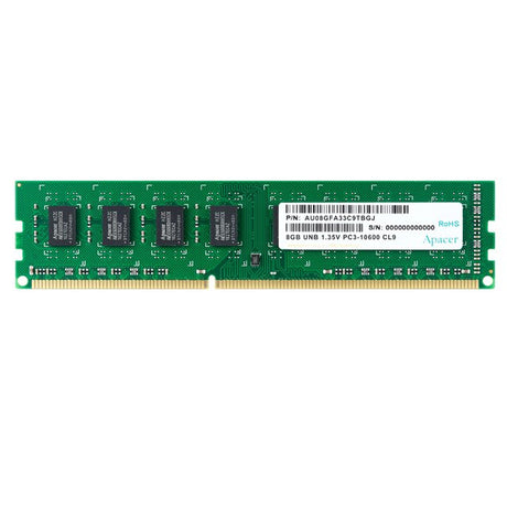 EAN 4712389886934 - Apacer 4GB 1333Mhz DDR3 módulo de memoria 240-pin DIMM imagen 1