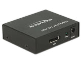 Delock 87691 Divisor Displayport 1.2 1 X Displayport In> 2 X Displayport Out 4k