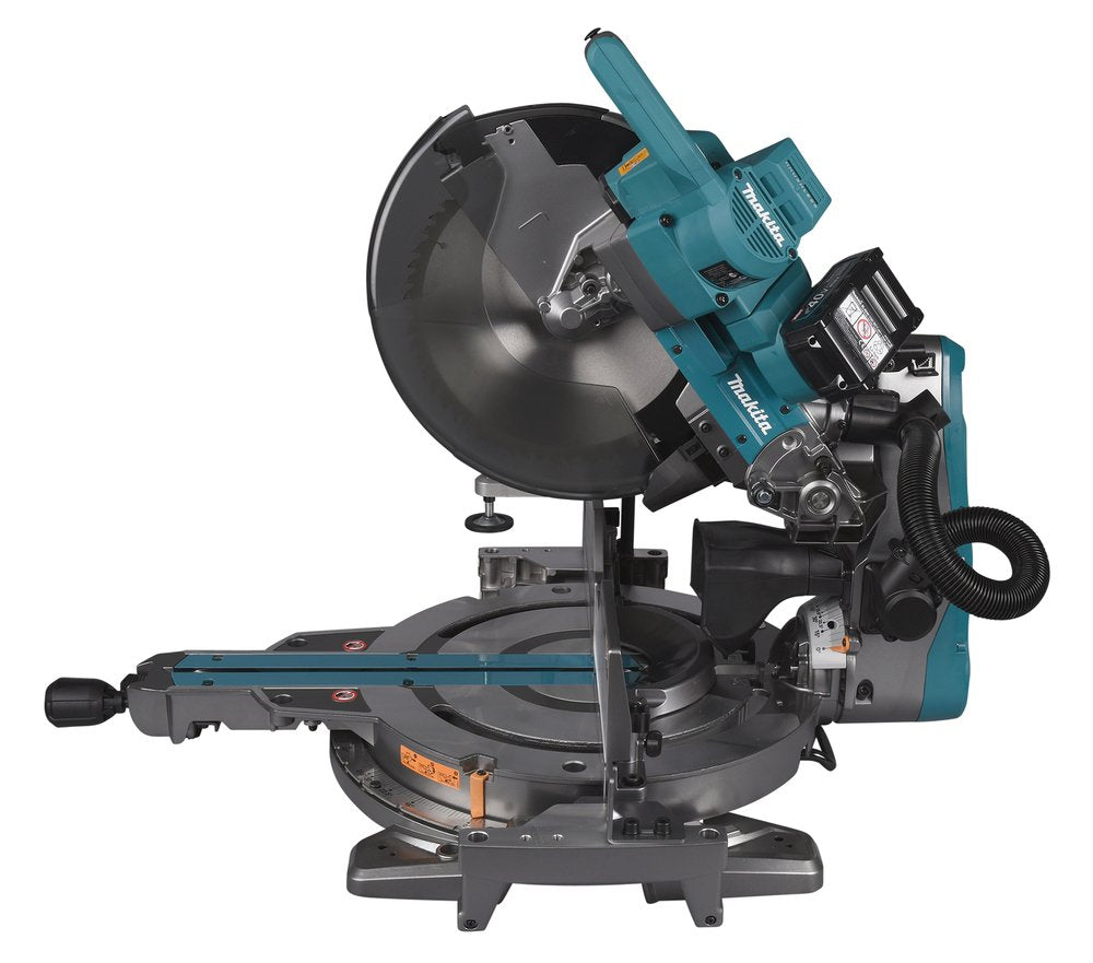 Tronzadora E Ingletadora Inalámbrica Makita Ls003gz01, 40 Voltios + Adaptador De Radio Azul, Bluetooth, Sin Batería Ni Cargador Ls003gz01